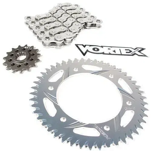 Vortex HFRS Hyper Fast Street Chain and Sprocket Kit Gold CKG4260