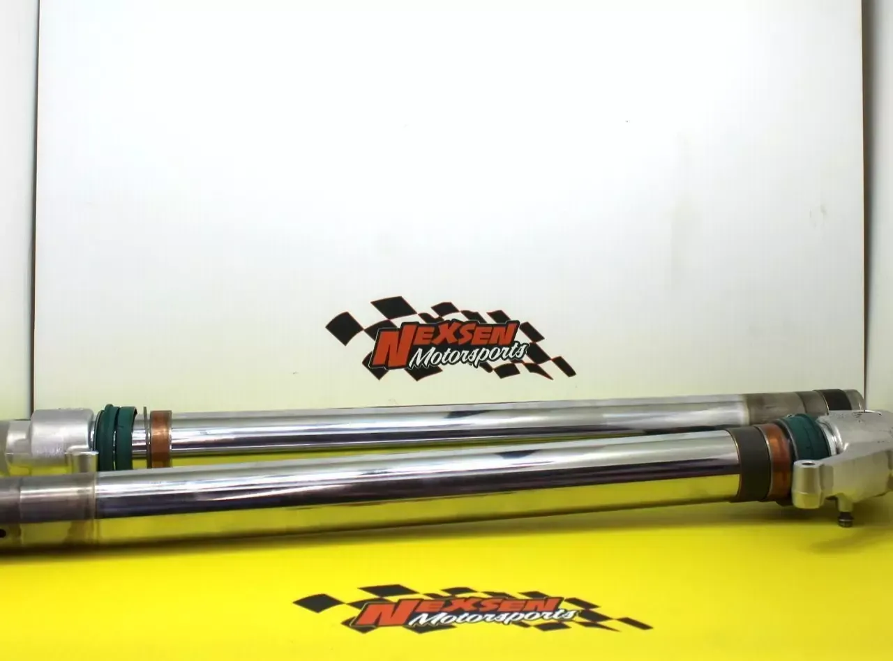 2002 Suzuki Rm125 Front Suspension Fork Shock Inner Tube Lug Set