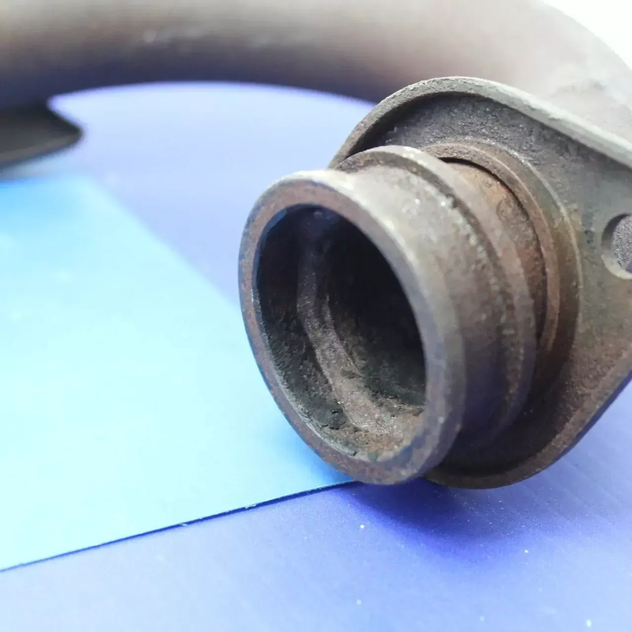 1979 Yamaha Tt500 Exhaust Pipe Chamber Header