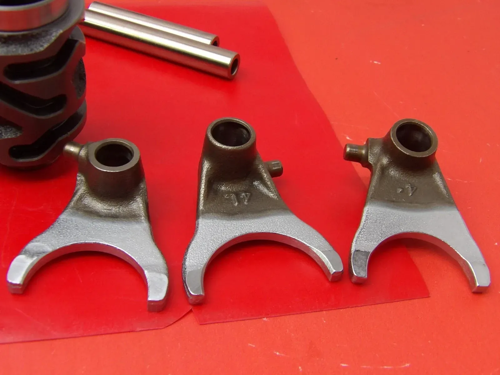 2005 Honda CRF450R Transmission Assembly Gears Shift Forks Drum 23210-MEN-A00