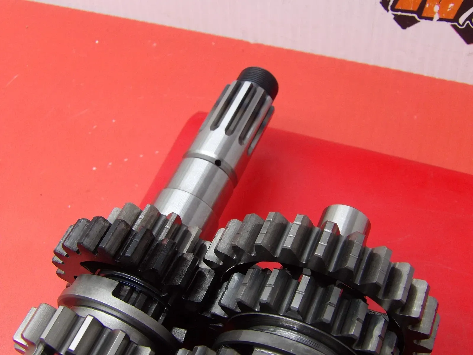2005 Honda CRF450R Transmission Assembly Gears Shift Forks Drum 23210-MEN-A00