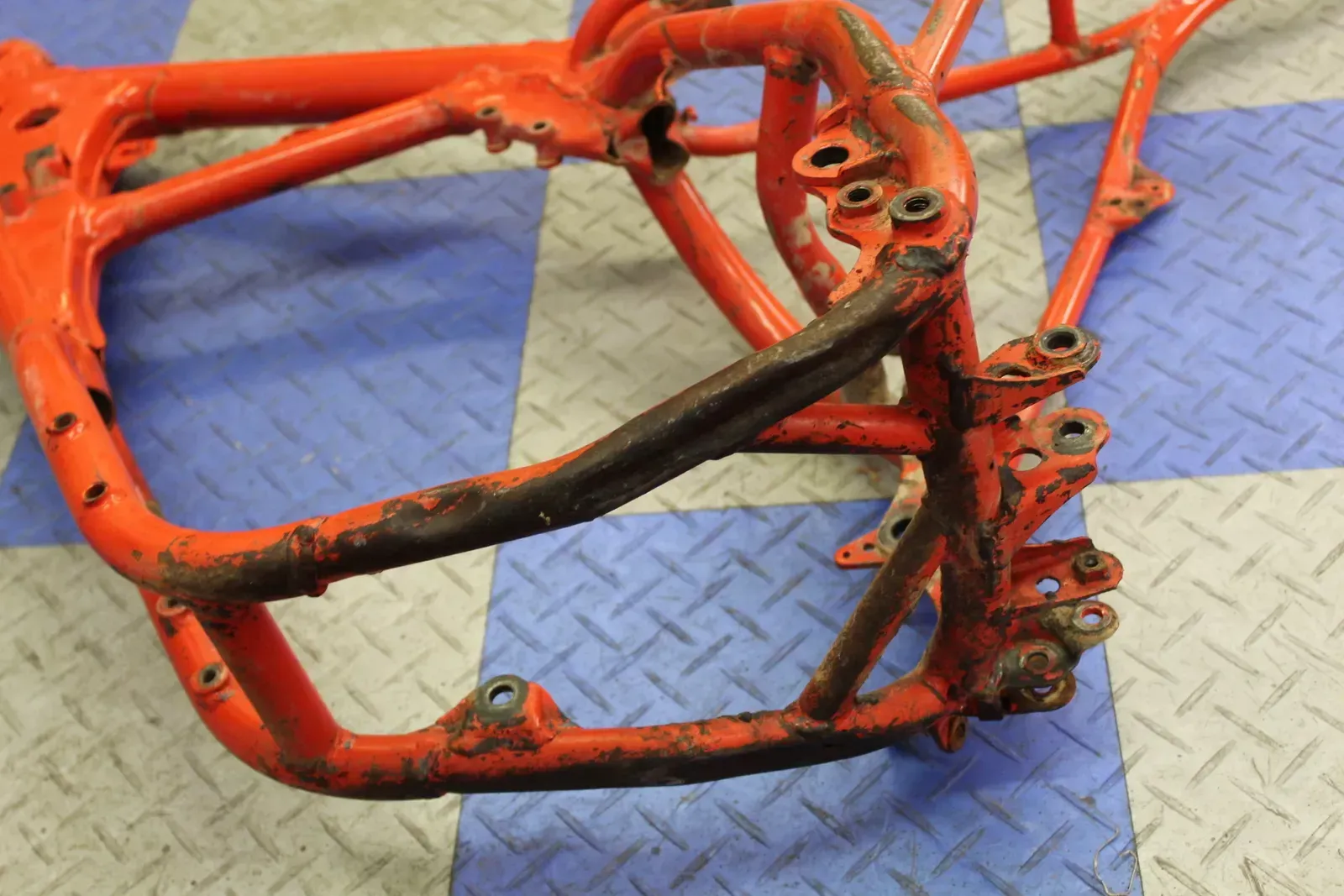 1982 Honda Cr480r Main Frame Chassis