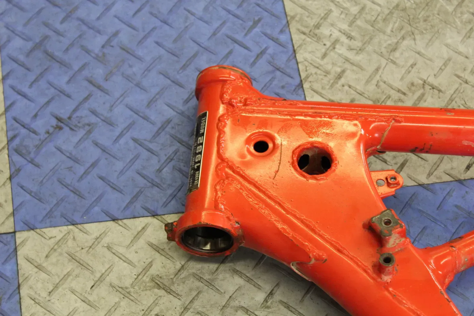 1982 Honda Cr480r Main Frame Chassis