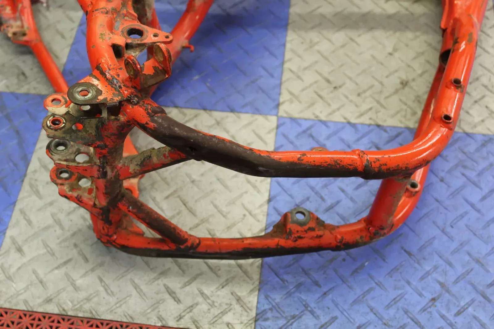 1982 Honda Cr480r Main Frame Chassis