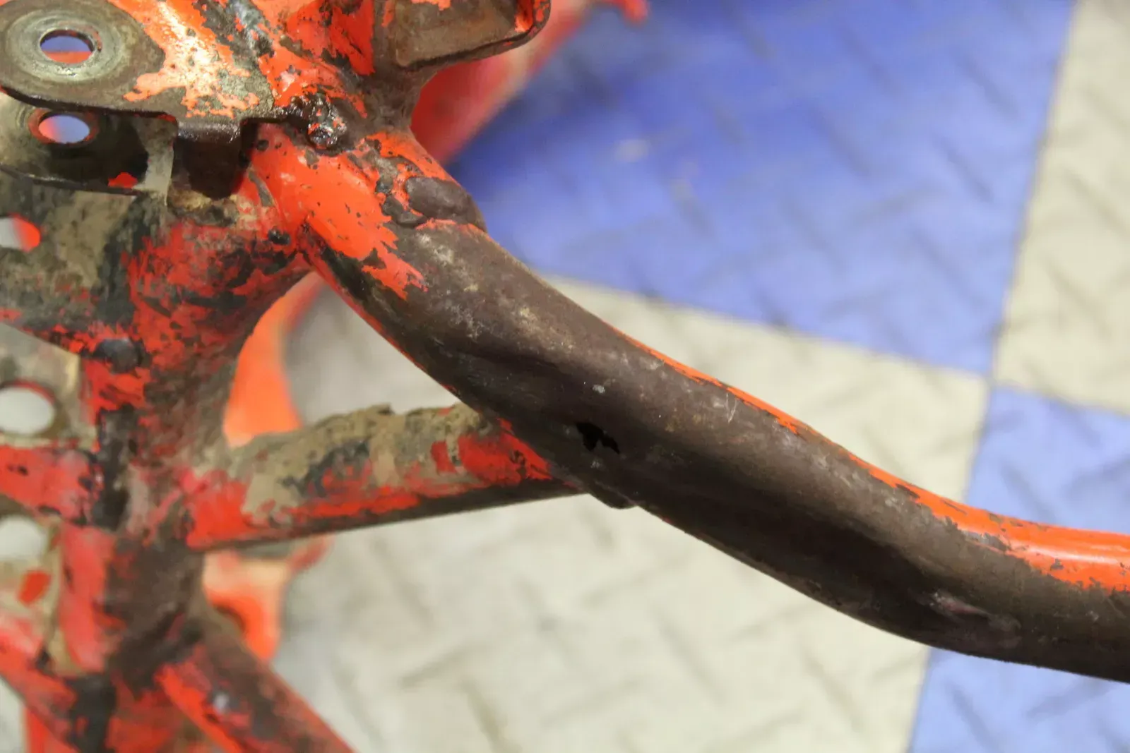 1982 Honda Cr480r Main Frame Chassis