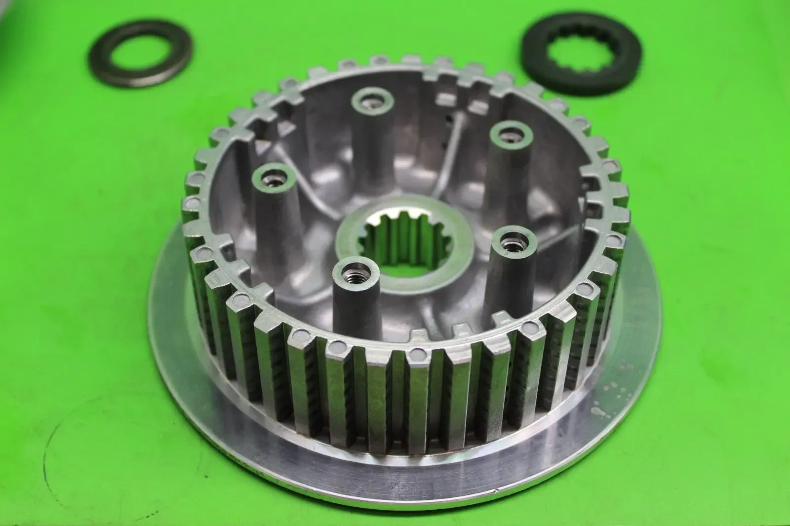 2014 Kawasaki Kx450f Complete Clutch Basket Hub Assembly