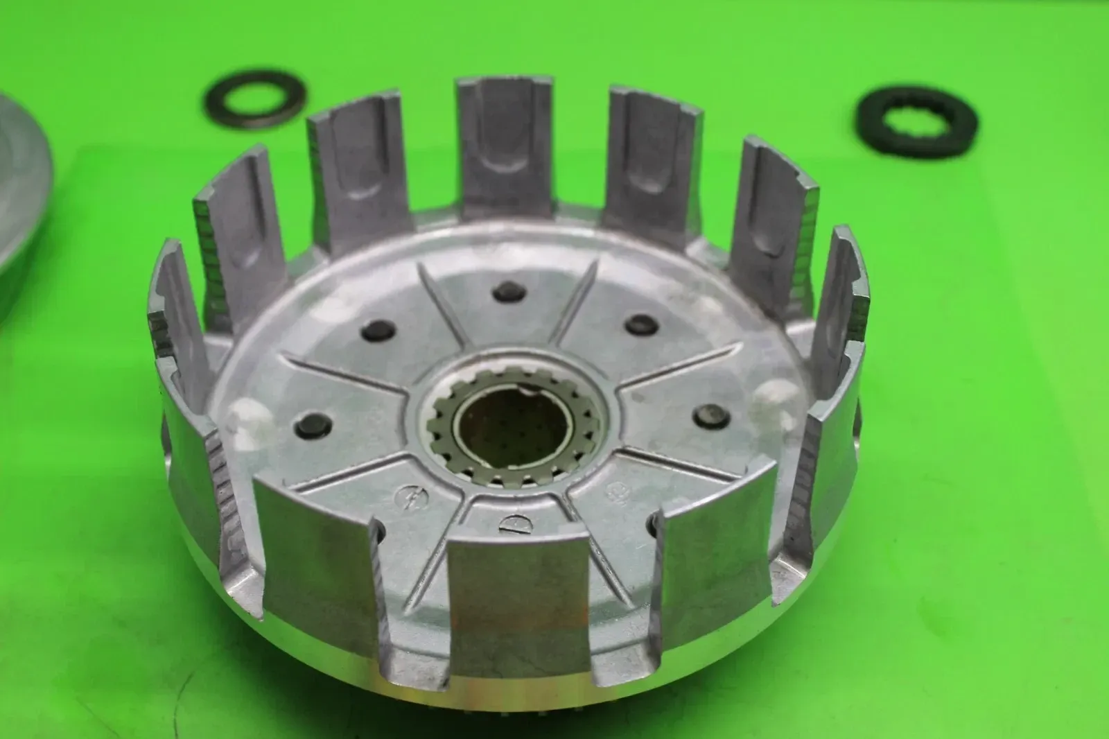 2014 Kawasaki Kx450f Complete Clutch Basket Hub Assembly
