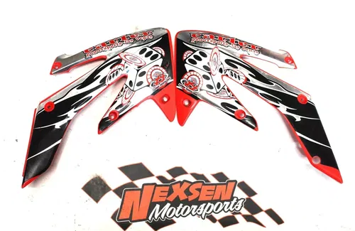 2005 Honda Crf250r Right Left Radiator Guard Shield Louver Vent