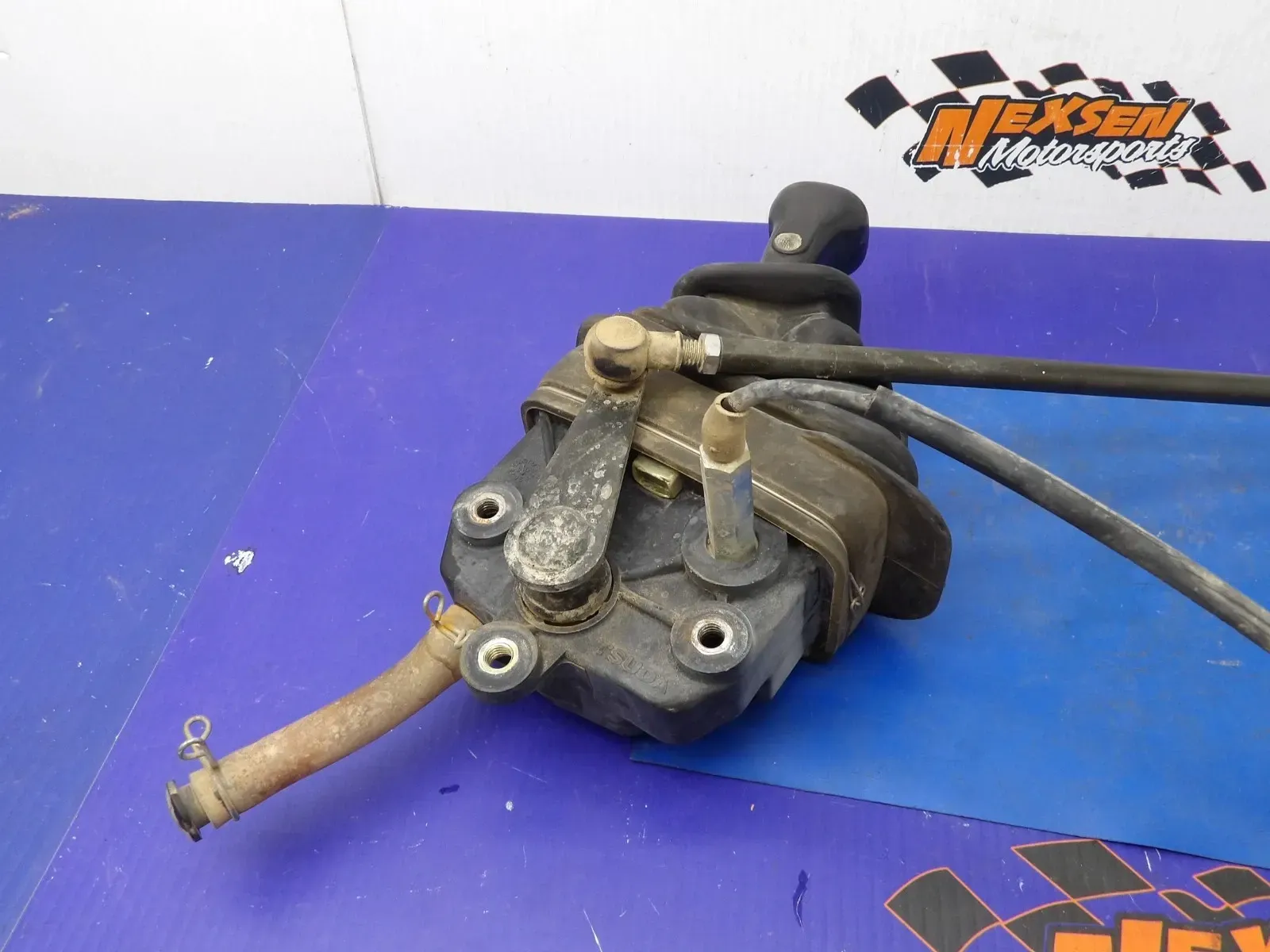🔥 2005 Yamaha Grizzly 660 Shifter Shift Lever Assembly 5KM-18300-04-00 🔥