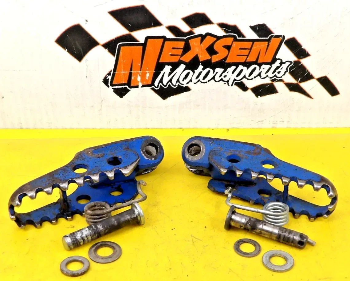 🏁 Foot Peg Footrest Set Left Right – Fits 1988 Suzuki RM250
