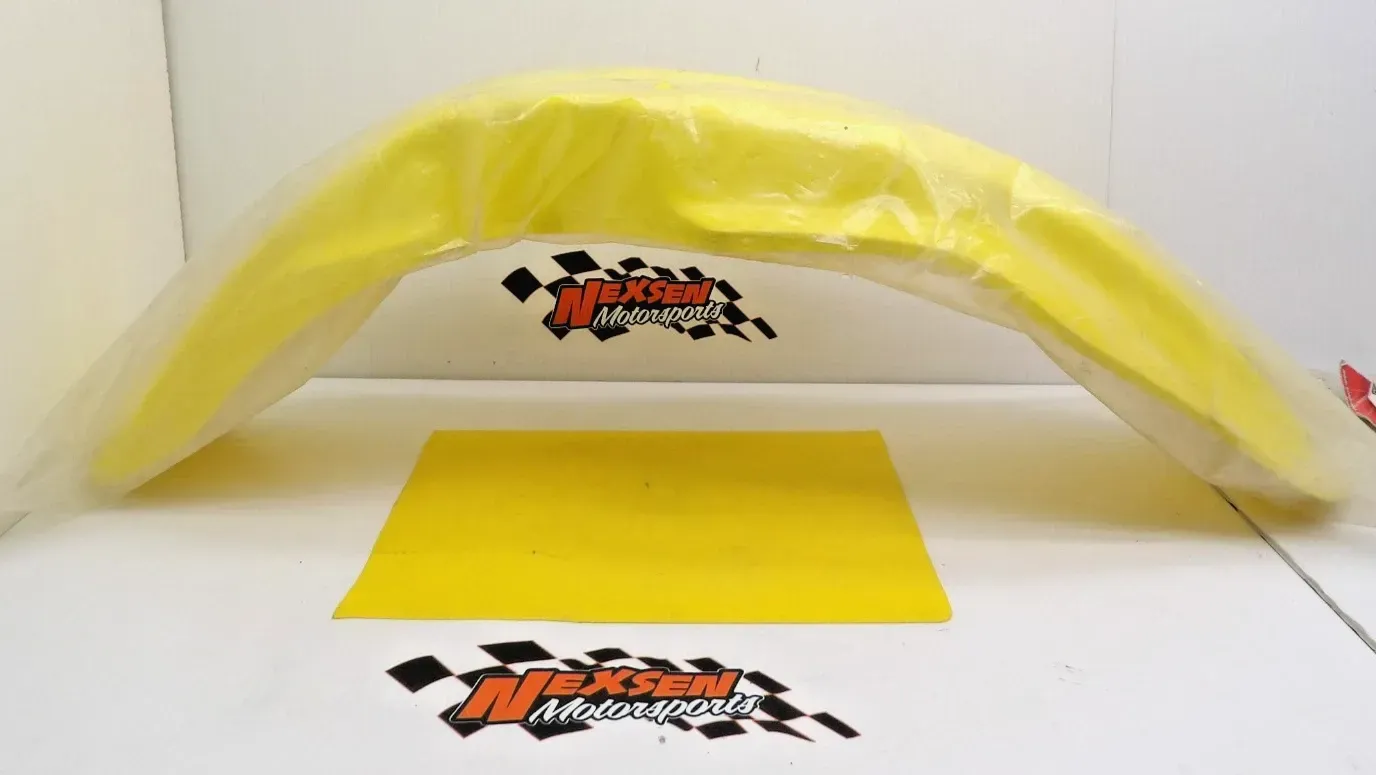 UFO Front Fender Yellow Suzuki RM125 RM250 RMZ250 RMZ450 SU03985-102