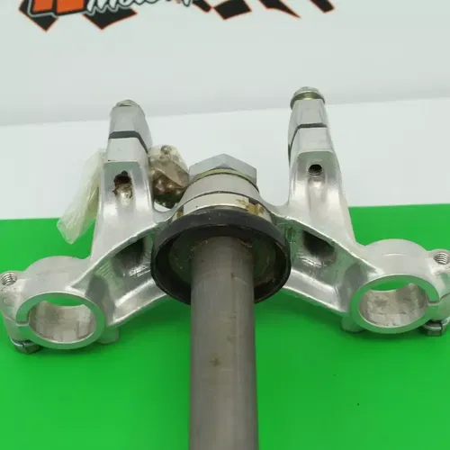 1997 Kawasaki Kx60 Front Forks Lower Upper Triple Tree Stem Clamp