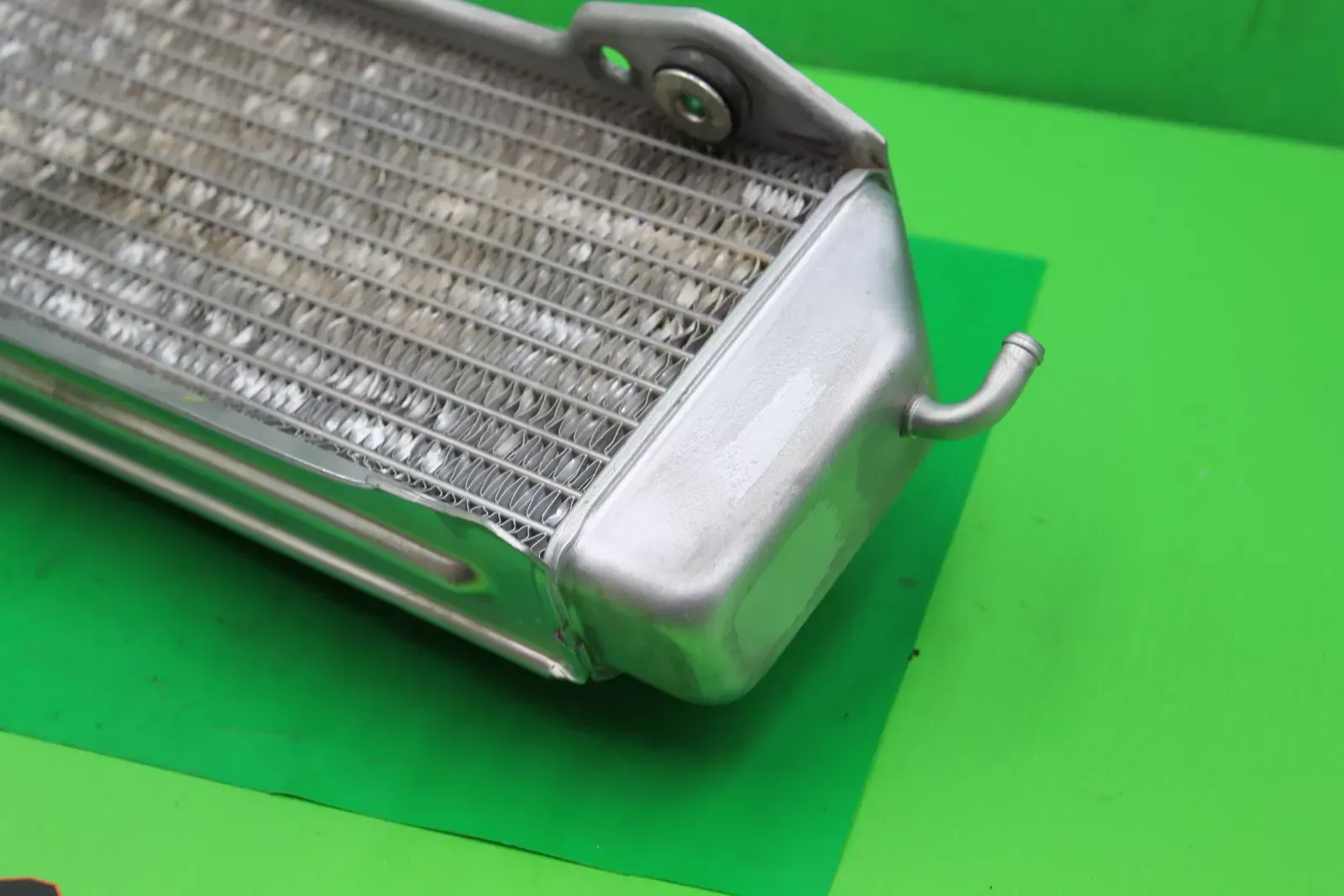 2014 Kawasaki Kx250f Left Engine Motor Cooling Cooler Radiator