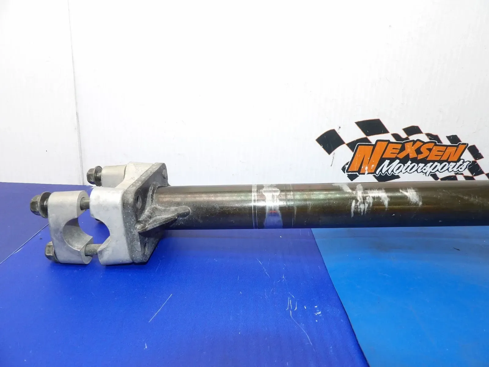 2002 Yamaha Raptor 80 Steering Stem Column Shaft Handlebar Clamp 4EM-23813-20-00