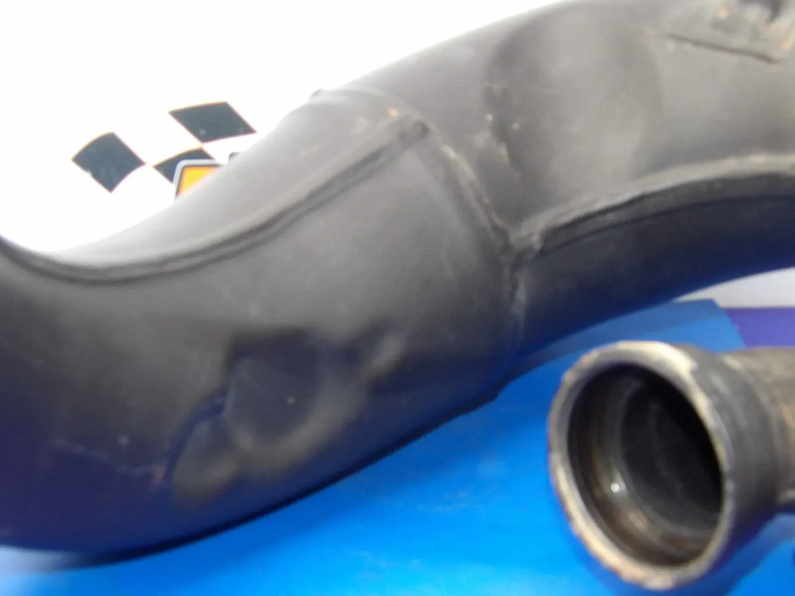 🏁Exhaust Pipe Chamber Header – Fits 1994 Yamaha WR250