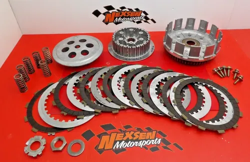 2001 Honda CR250R Complete Clutch Assembly w/ Basket & Plates 22100-KSK-670