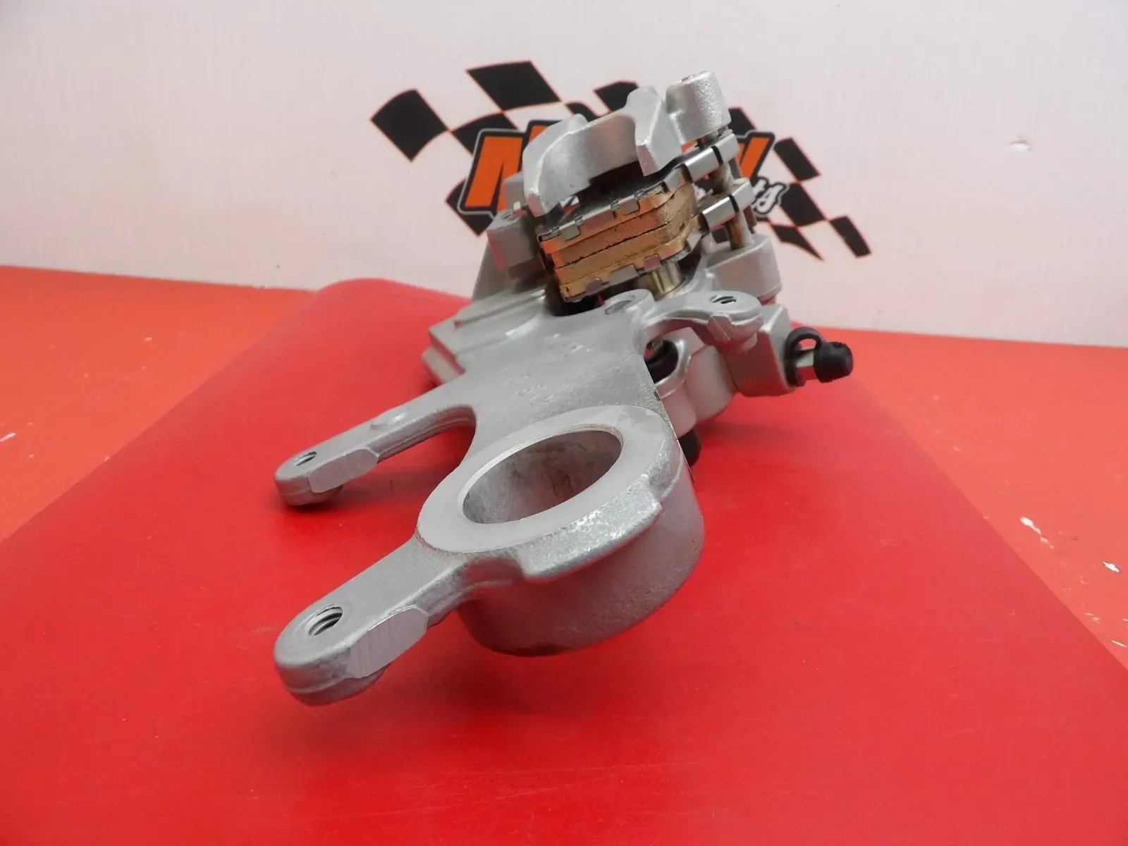 2005 Honda CRF450R Rear Back Brake Caliper Bracket Assembly 43150-KRN-711