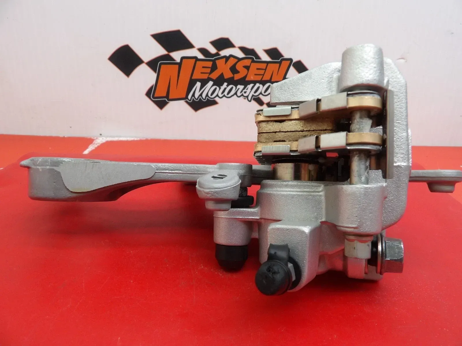 2005 Honda CRF450R Rear Back Brake Caliper Bracket Assembly 43150-KRN-711