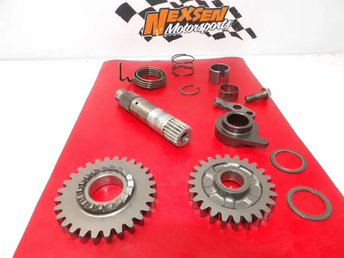 2007 Honda CRF150R Kickstart Spindle Shaft with Idler Gear 28251-MEN-670