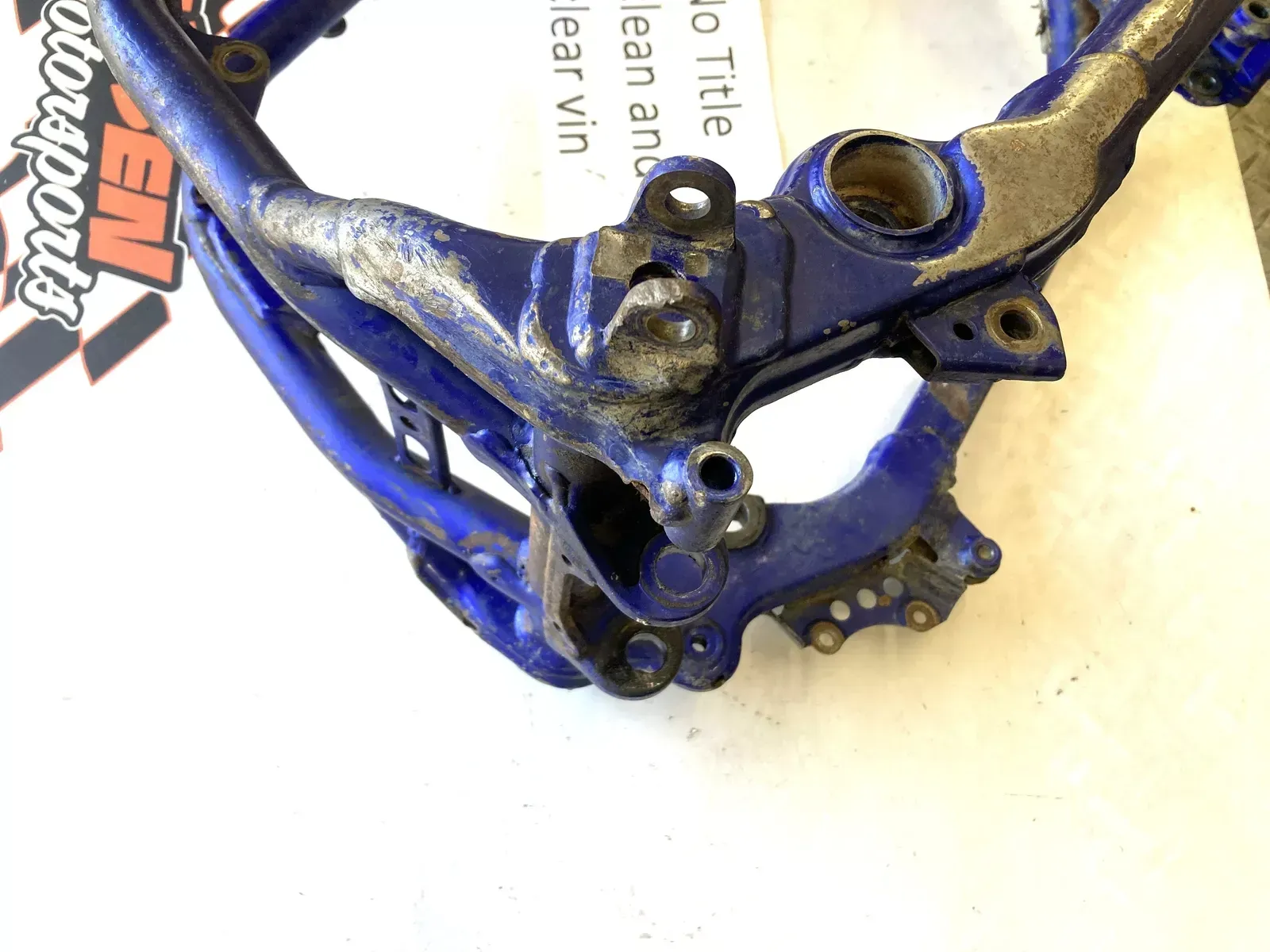 2002 Yamaha Yz426f Frame Chassis