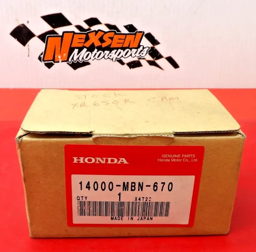 Honda NOS 2000-2007 Honda XR650R Camshaft Assy Engine Motor 14000-MBN-670