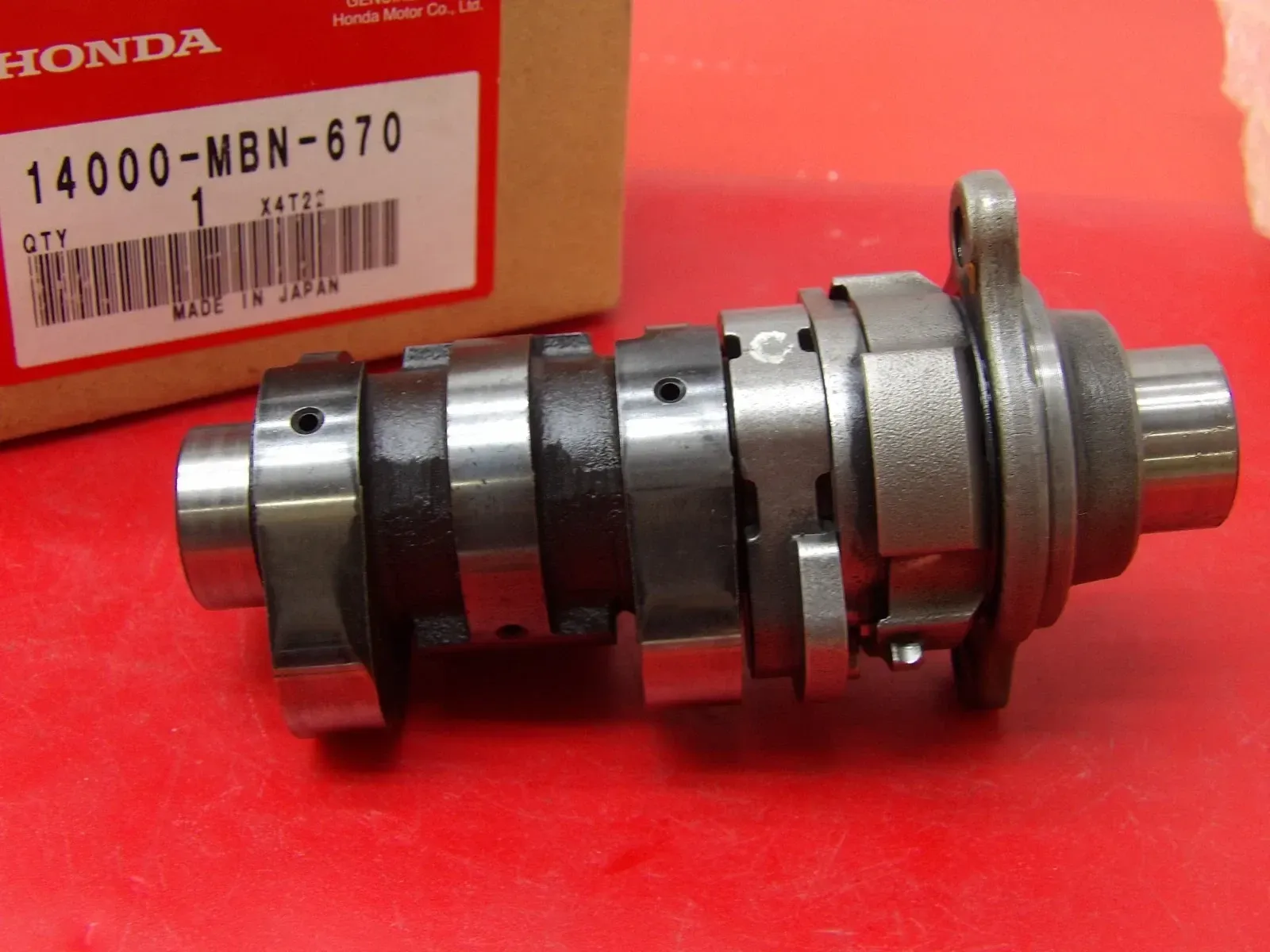Honda NOS 2000-2007 Honda XR650R Camshaft Assy Engine Motor 14000-MBN-670