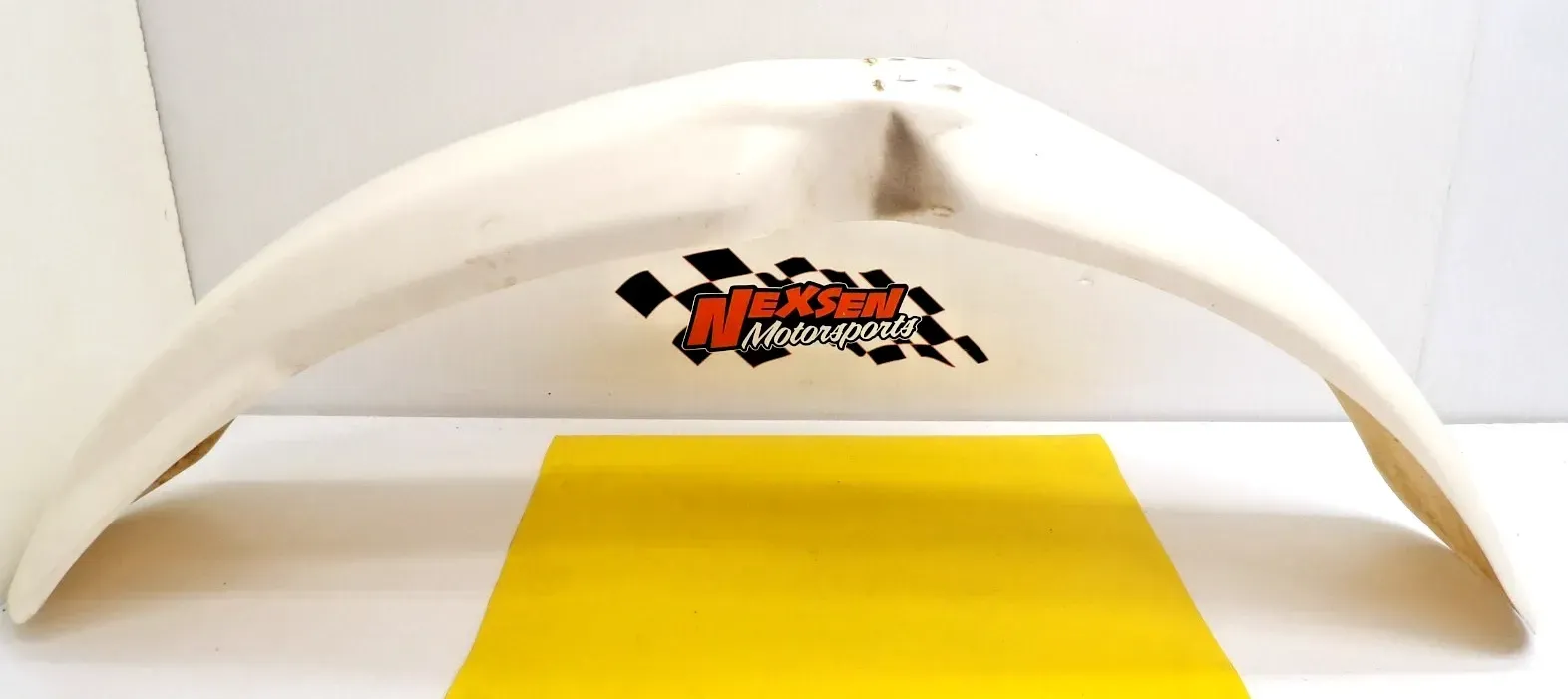 Vintage MX Front Fender White Universal Bultaco Fit