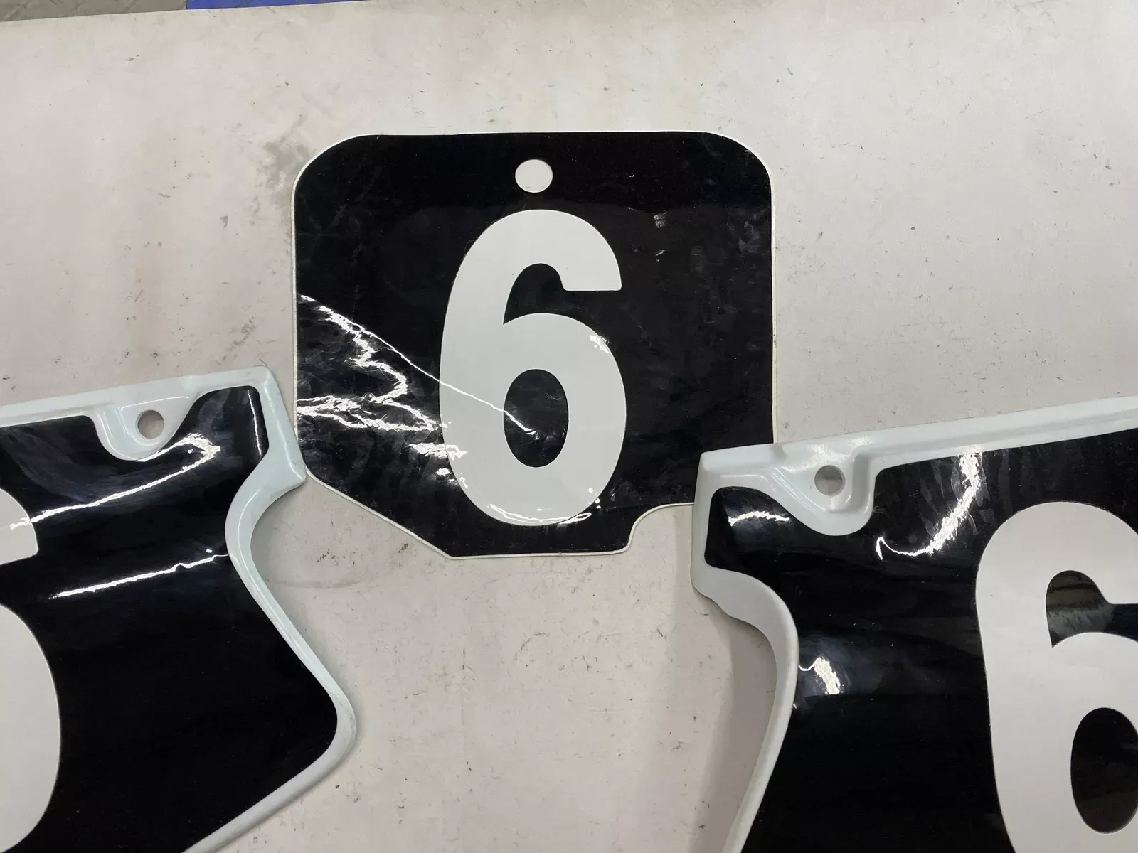 1996 Honda Cr125r Left Right Side Panels Plastics