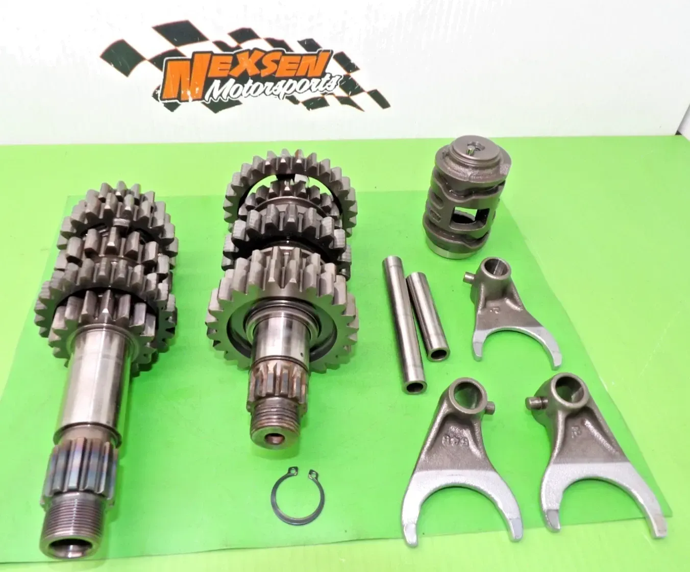 2017 Kawasaki KX450F Transmission Gears Shift Forks Drum Set 13127-0088