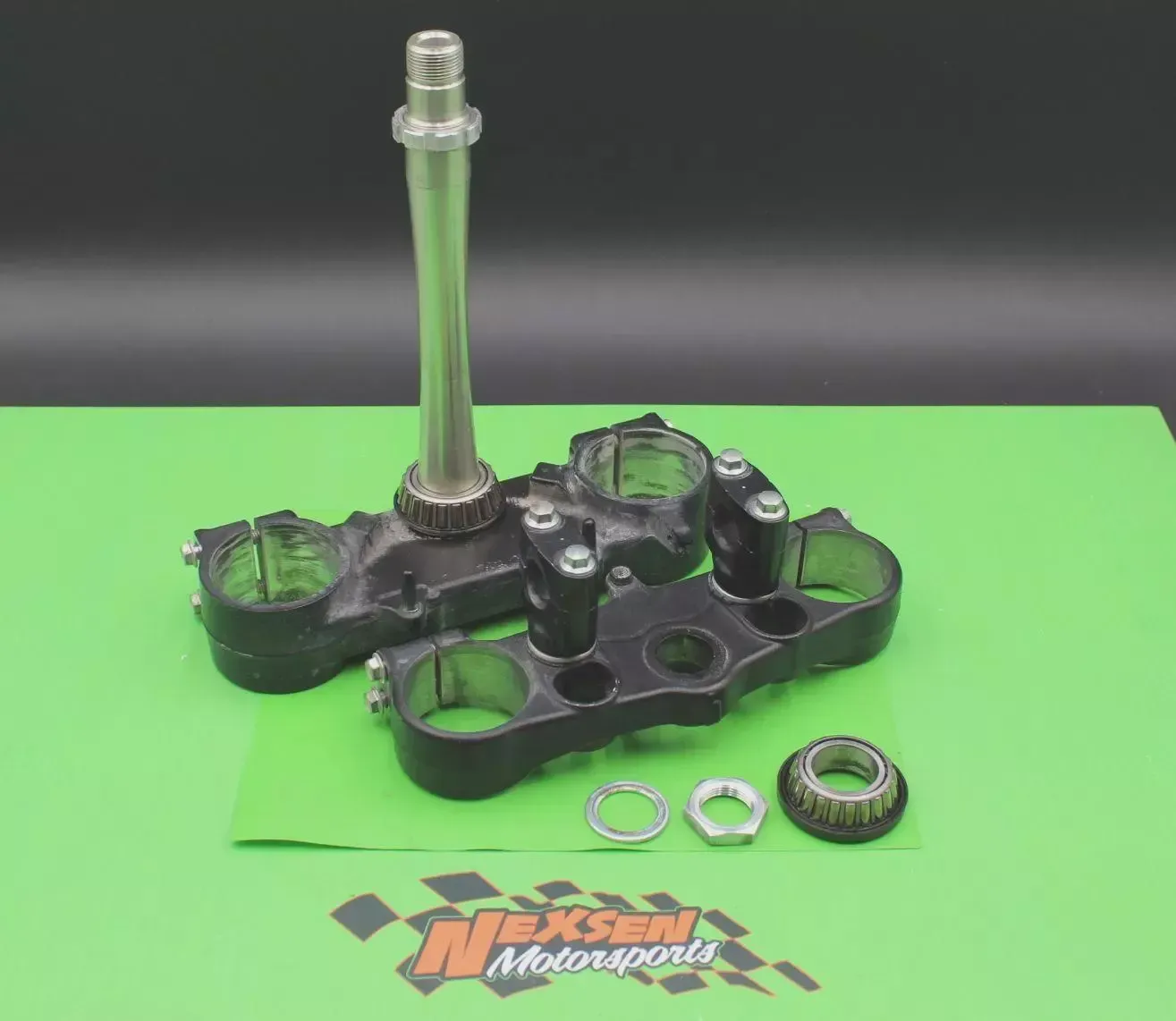 2017 Kawasaki Kx250f Front Forks Lower Upper Triple Tree Stem Clamp