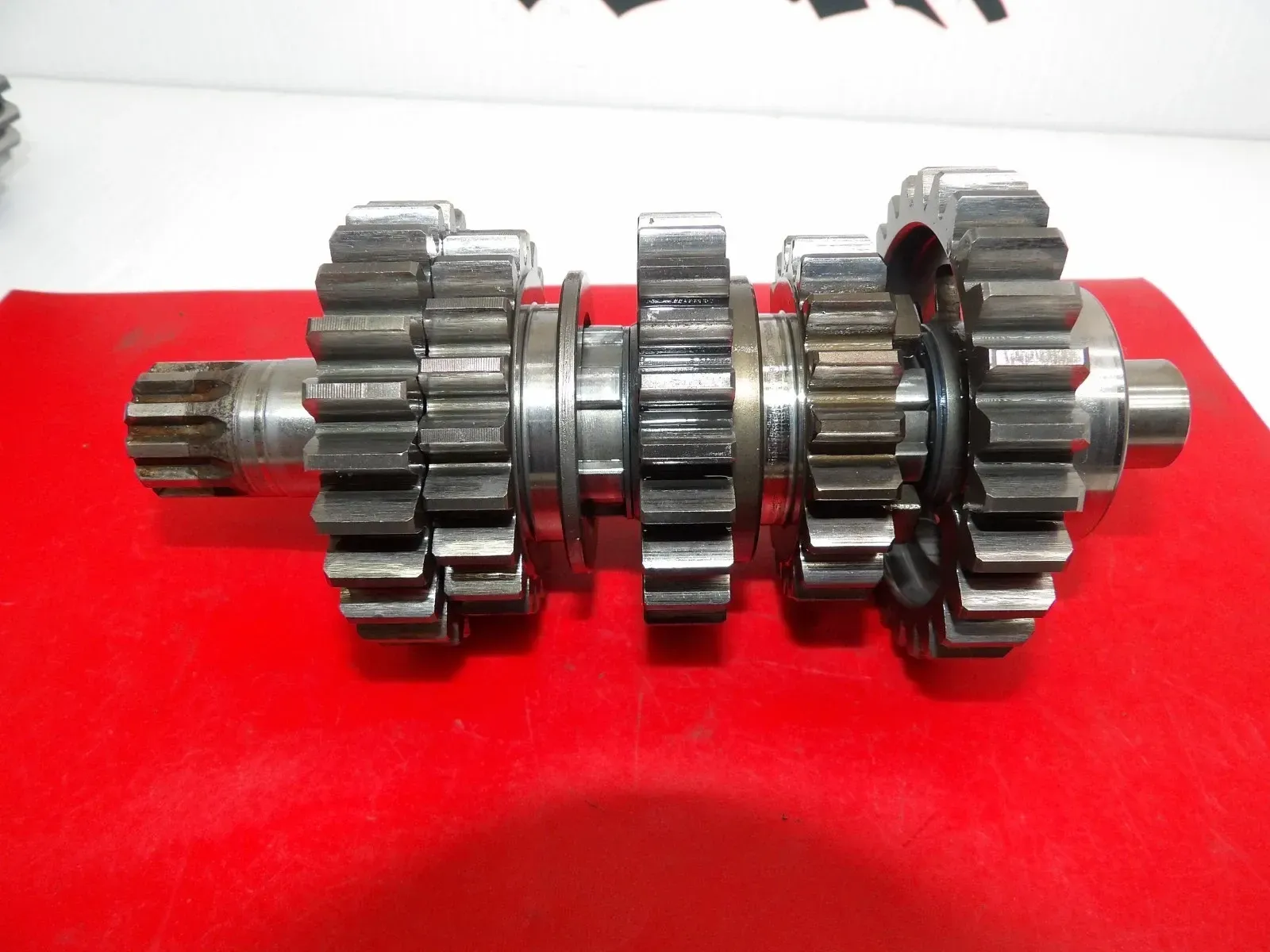 1986 Honda CR250R Complete Transmission W Drum & Shift Forks