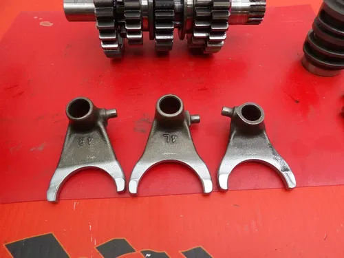 2001 Honda CR250R Transmission Gear Set w/ Shift Drum