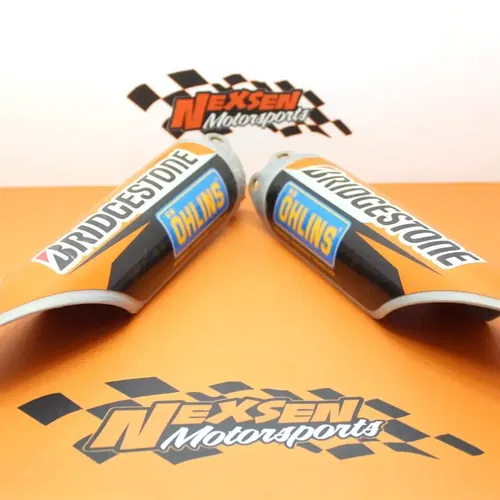 2001 Ktm 400 Front Left Right Fork Guards Shields Covers