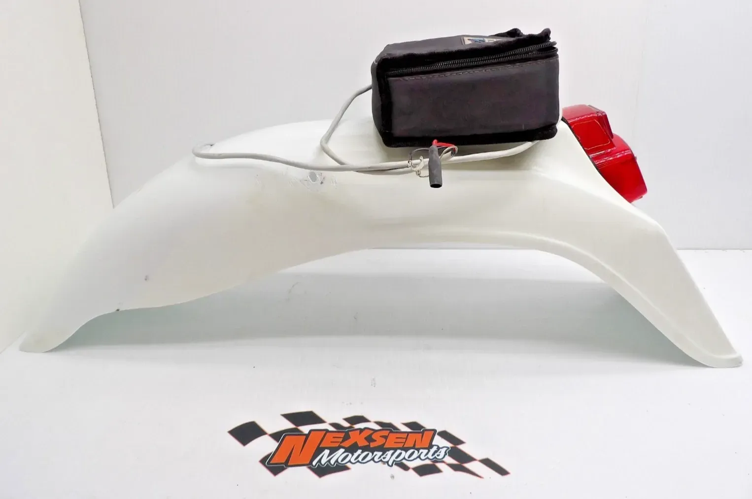 UFO Custom Rear Fender w/ Taillight & tool bag Bultaco Fit