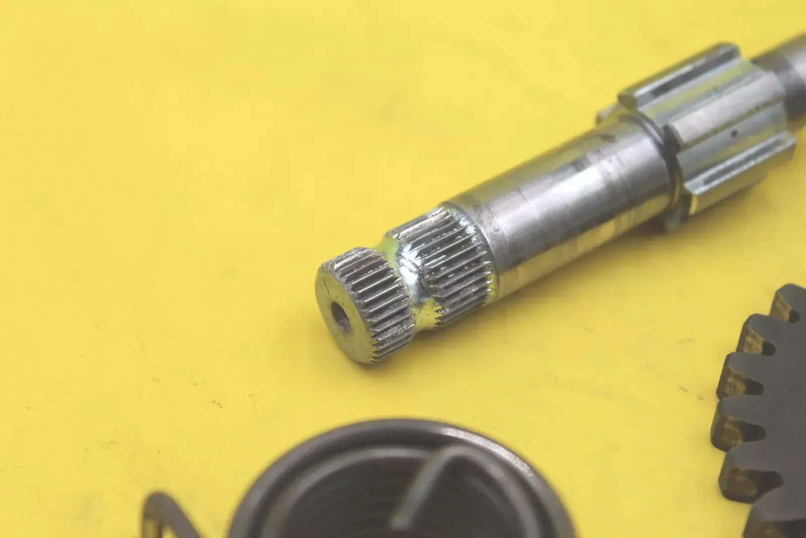 2005 Suzuki Rm85 Kickstart Kick Start Shaft W Idler Gear