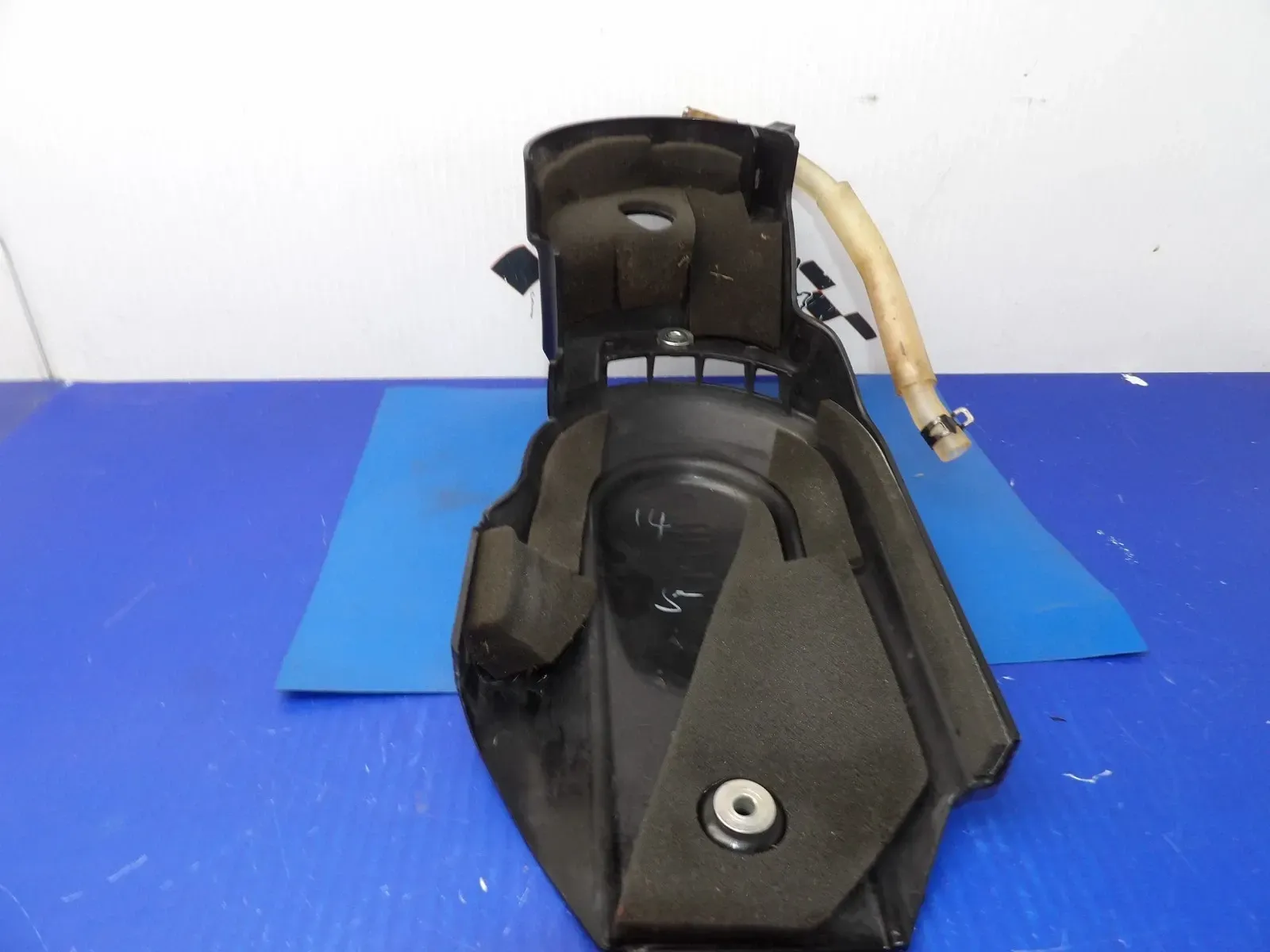 2007 Yamaha C3 XF50W Engine Crankcase Side Cover Guard Shield 3B3-WE543-00-00