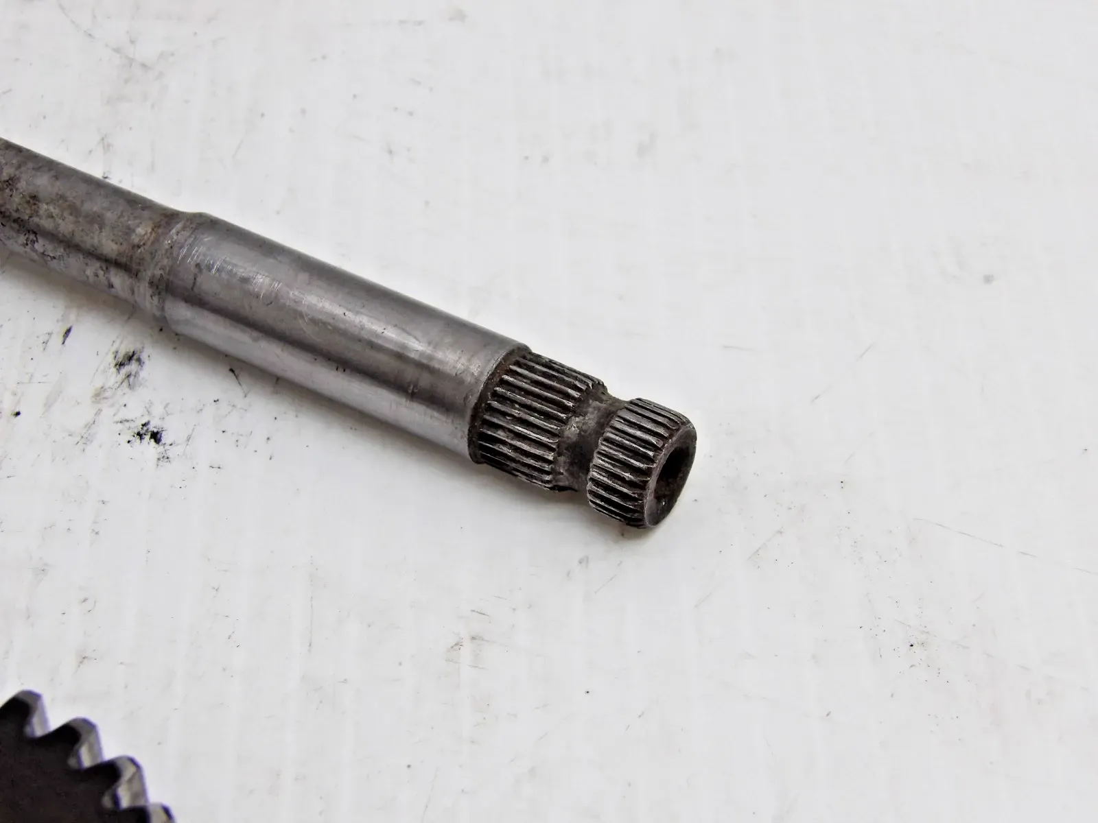 🏁 Kickstart Shaft Gear Assembly w Spring – Fits 1972 Bultaco Alpina 175