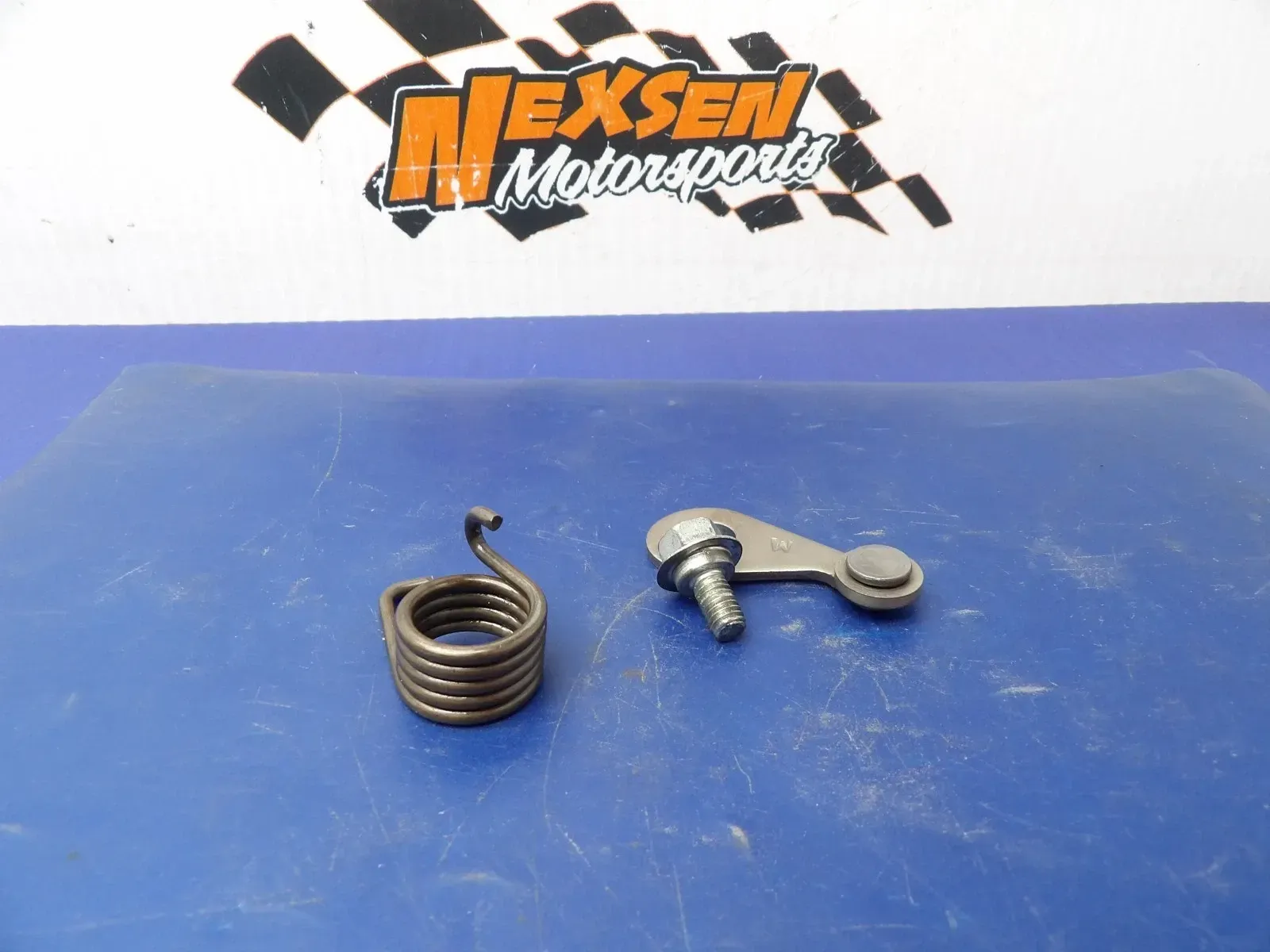 1990 Yamaha YZ250 Gear Shift Drum Stopper Lever Spring Assembly 22W-18140-00-00