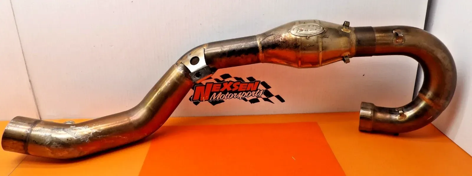 2012 KTM 450SX-F Factory Edition FMF Exhaust Header Pipe Megabomb Chamber