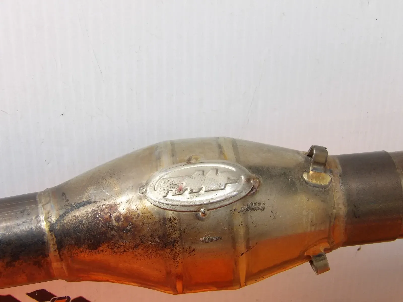 2012 KTM 450SX-F Factory Edition FMF Exhaust Header Pipe Megabomb Chamber