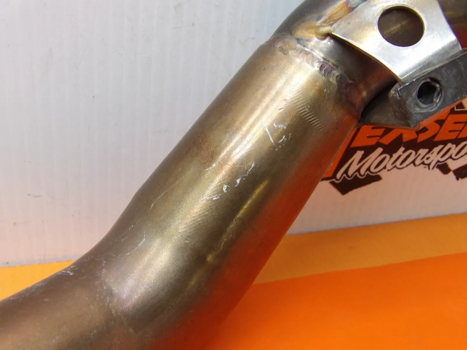 2012 KTM 450SX-F Factory Edition FMF Exhaust Header Pipe Megabomb Chamber