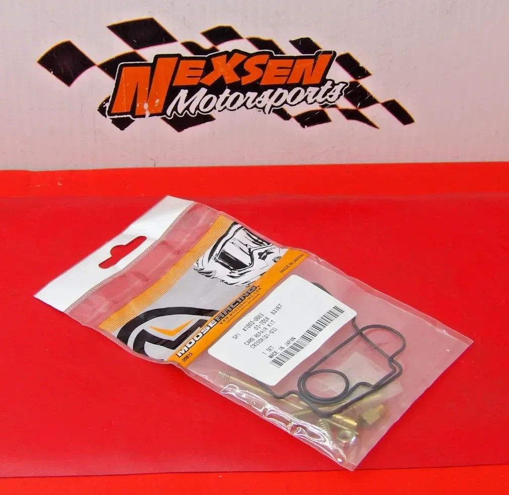 2001-2003 Honda CR250R Moose Racing Carburetor Rebuild Repair Kit 1003-0065