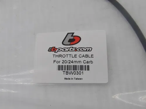 TBparts Throttle Cable for 20/24mm Carb TBW0301 New