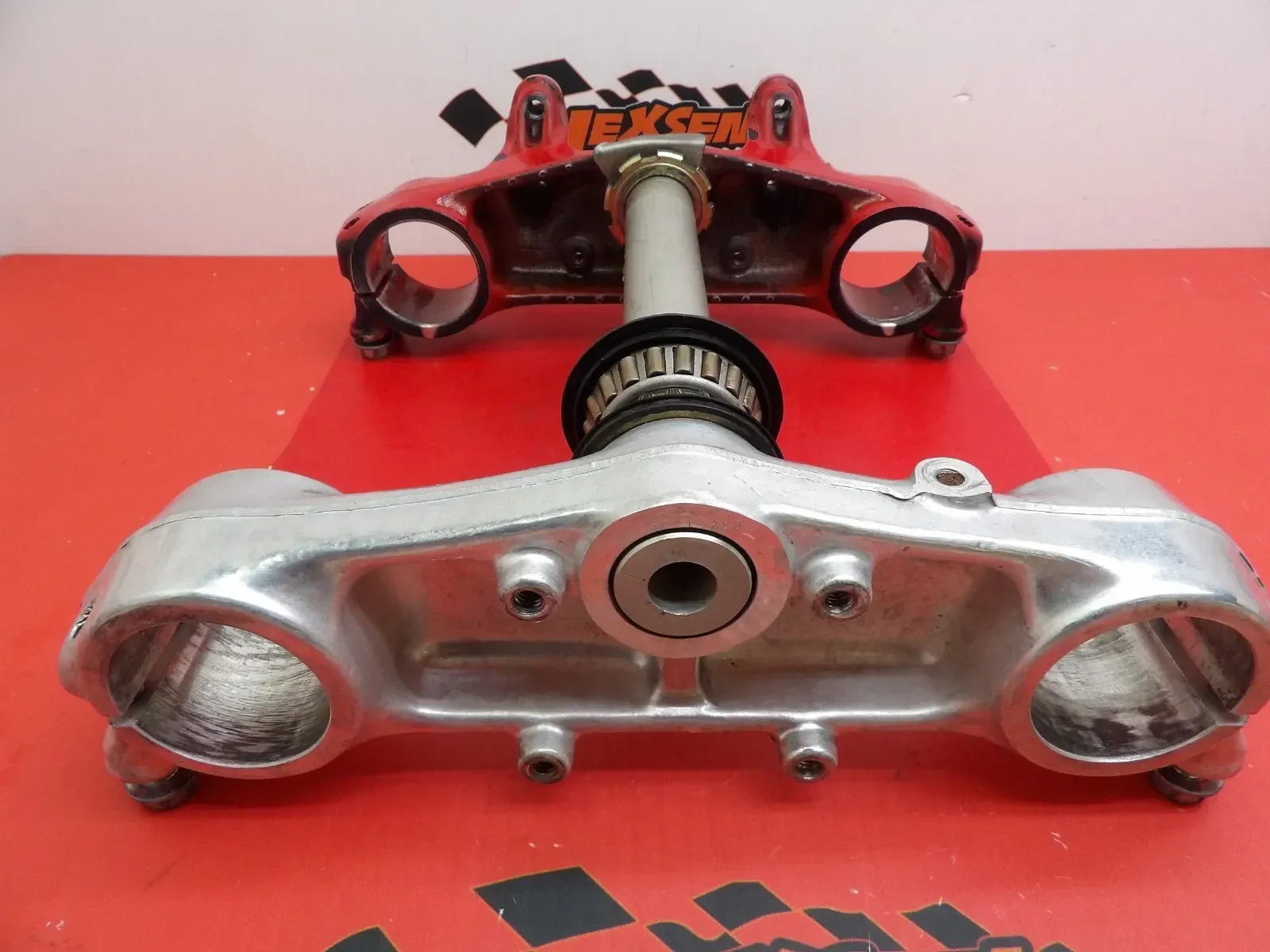 🏁Triple Tree Fork Clamp Steering Stem Set – Fits 1997 Honda XR600R