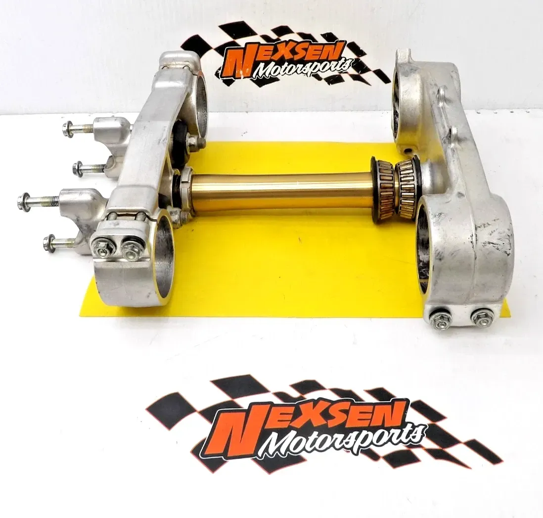 2007 Suzuki RMZ250 Triple Tree Clamp Set Upper Lower 51410-10H00