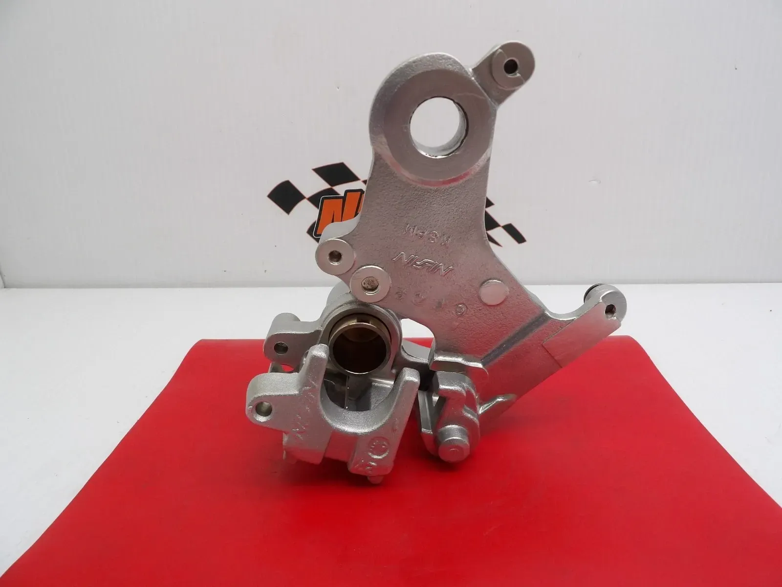 1991 Honda CR125R Rear Brake Caliper and Bracket Assembly 43100-ML3-911