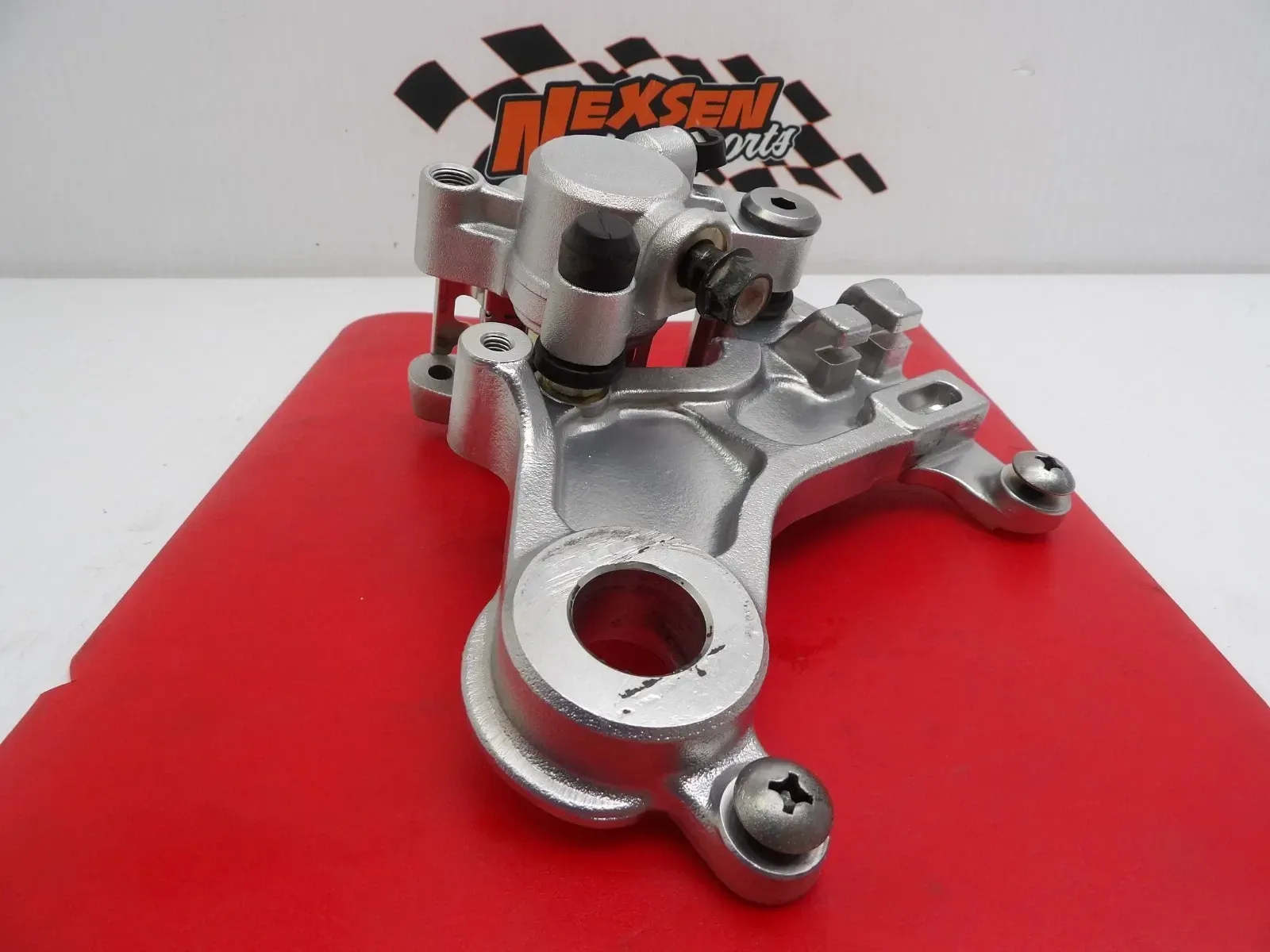 1991 Honda CR125R Rear Brake Caliper and Bracket Assembly 43100-ML3-911