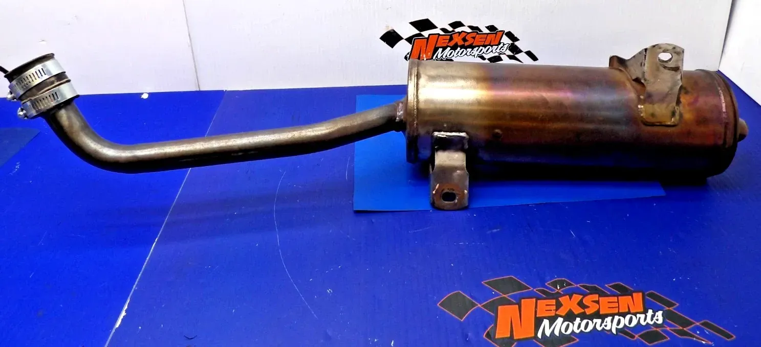 2001 Yamaha Blaster 200 Exhaust Muffler Silencer Slip-On Pipe 2XJ-14753-00-00