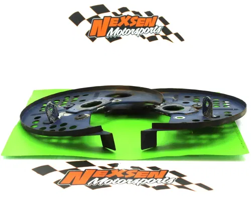 1991 Kawasaki Mojave 250 Ksf250a Front Brake Rotor Guard Set