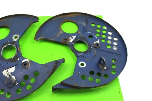 1991 Kawasaki Mojave 250 Ksf250a Front Brake Rotor Guard Set
